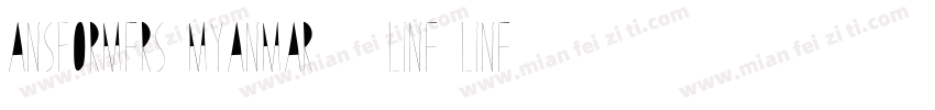 ansformers Myanmar ( Line Line ) Re字体转换